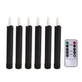 thumbnail image 2 of 6 Pieces LED Pillar Candles Window Candles Light for Office Halloween, 2 of 7