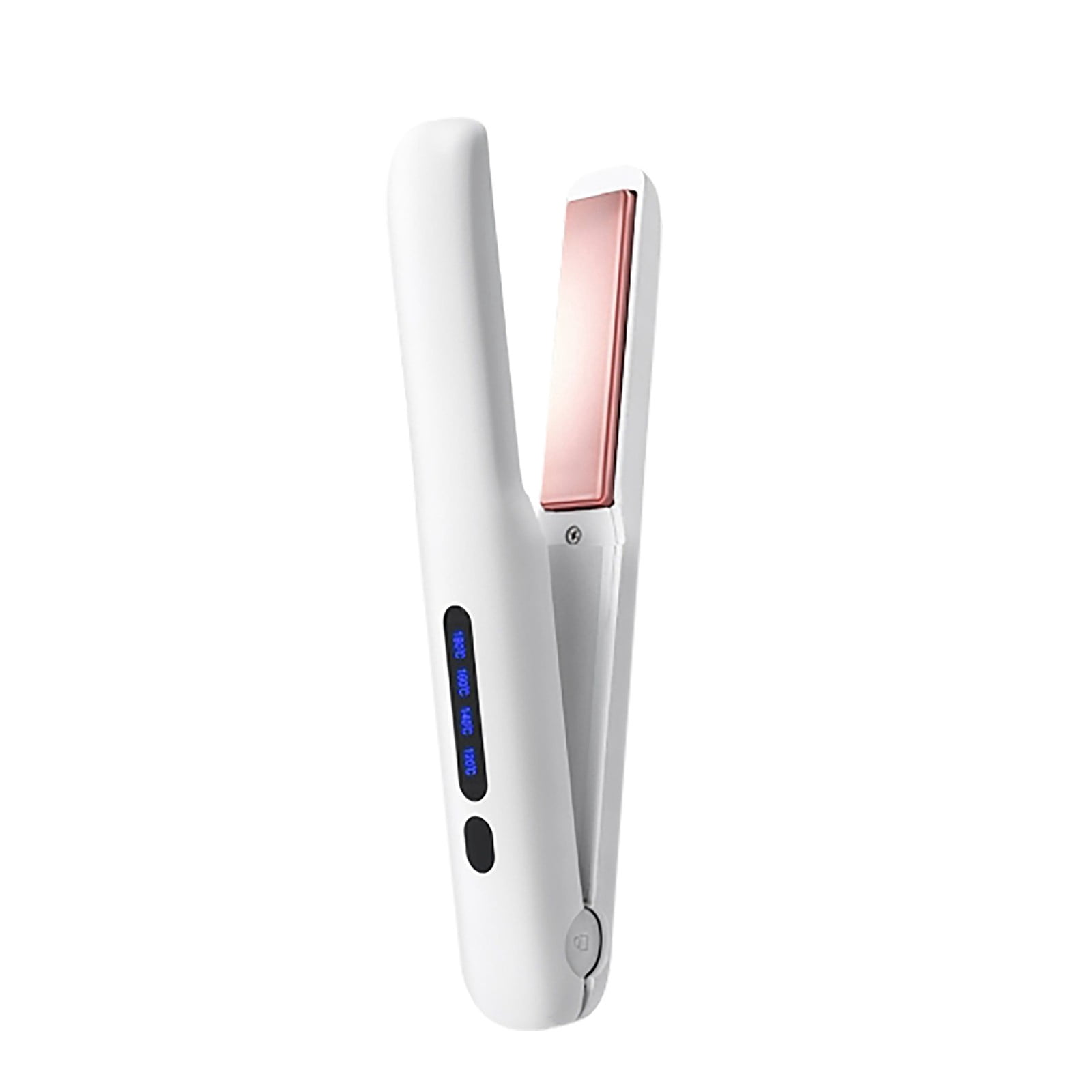 WIFKLSIIPG Wireless Hair Straightener Rechargeable Hair Straightener for Men and Women Purpose Mini Hair Straightener