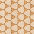 thumbnail image 1 of Ahgly Company Machine Washable Indoor Square Transitional Golden Blonde Gold Area Rugs, 4' Square, 1 of 7