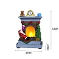 thumbnail image 2 of RKSTN Decorative Light Christmas Resin Luminous Ornaments (Fireplace Type) Kitchen Gadgets, 2 of 7