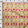 thumbnail image 2 of oneOone Silk Tabby Fabric Geometric Ikat Decor Fabric Printed BTY 42 Inch Wide, 2 of 4