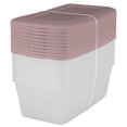 thumbnail image 4 of Sterilite Set Of (10) 5.7L Boxes - Pink, 4 of 5
