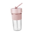 thumbnail image 3 of jifeng Electric Juicer Blender Cup 350ml Mixer Fruit Machine for Kitchen Gym Travel Pink, 3 of 9
