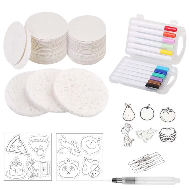 D Puffy Paint Drawing Canvas Sponge 10Ml 3D Art Craft Kit D #49801