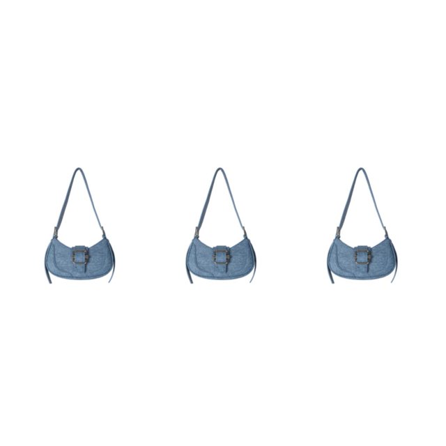 relayinert Gifts Fashionable And Versatile Handbags For Loved Ones Convenient And Practical Shoulder Bags misty blue 3Set