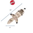 thumbnail image 3 of SPOT Skinneeez Extreme Quilted Raccoon Stuffing Free Plush Tug Dog Toy, 3 of 5