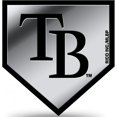 thumbnail image 1 of Tampa Bay Rays Chrome Auto Emblem, 1 of 2