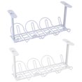 thumbnail image 1 of Coofit Cable Management under the Table Cable Rack Cable Organizer for Office Home, 1 of 10