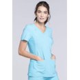 thumbnail image 3 of Cherokee Women's iflex CK605 V-Neck Knit Panel Top, 3 of 6