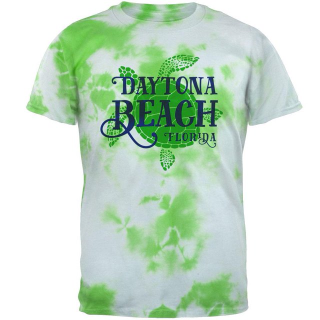 T-shirt pour Hommes Summer Sun Sea Turtle Daytona Beach