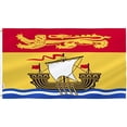 thumbnail image 1 of New Brunswick Provincial Flag (3 by 5 feet), 1 of 1