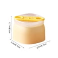 thumbnail image 3 of pstuiky Silicone Trays with Lids 6.1X6.1X4.5Cm Flexible Stackable Easy Release for Popsicles Homemade Snacks, 3 of 6