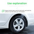 thumbnail image 3 of relayinert Universal Car Tire Rim Brush Nonslip Handle Wheel Scrubbing Brushes Multifunctional Automotive Cleaning Tool Accessories Short Handle Blue 1Set, 3 of 6