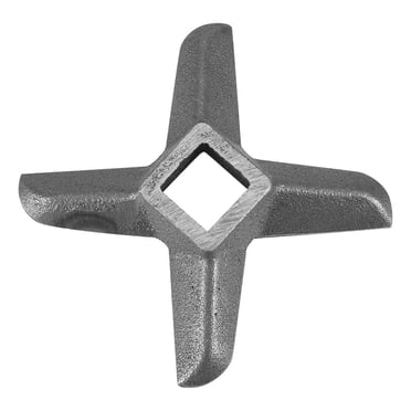 Spptty Cross-shaped Professional Stainless Steel Kitchen Food Meat Grinder Blade Mincers Cutter Part, Grinder Blades, Meat Grinder Blade
