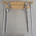 thumbnail image 2 of AmeriHome FFBAT25 25.75 x 17 Inch Adjustable Height Folding Bamboo Table With Carry Bag, 2 of 5