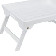 thumbnail image 3 of jifeng Table à Accoudoir Pliable Multifonction à Clipser pour Dessert Camping Blanc G Blanc G, 3 of 4