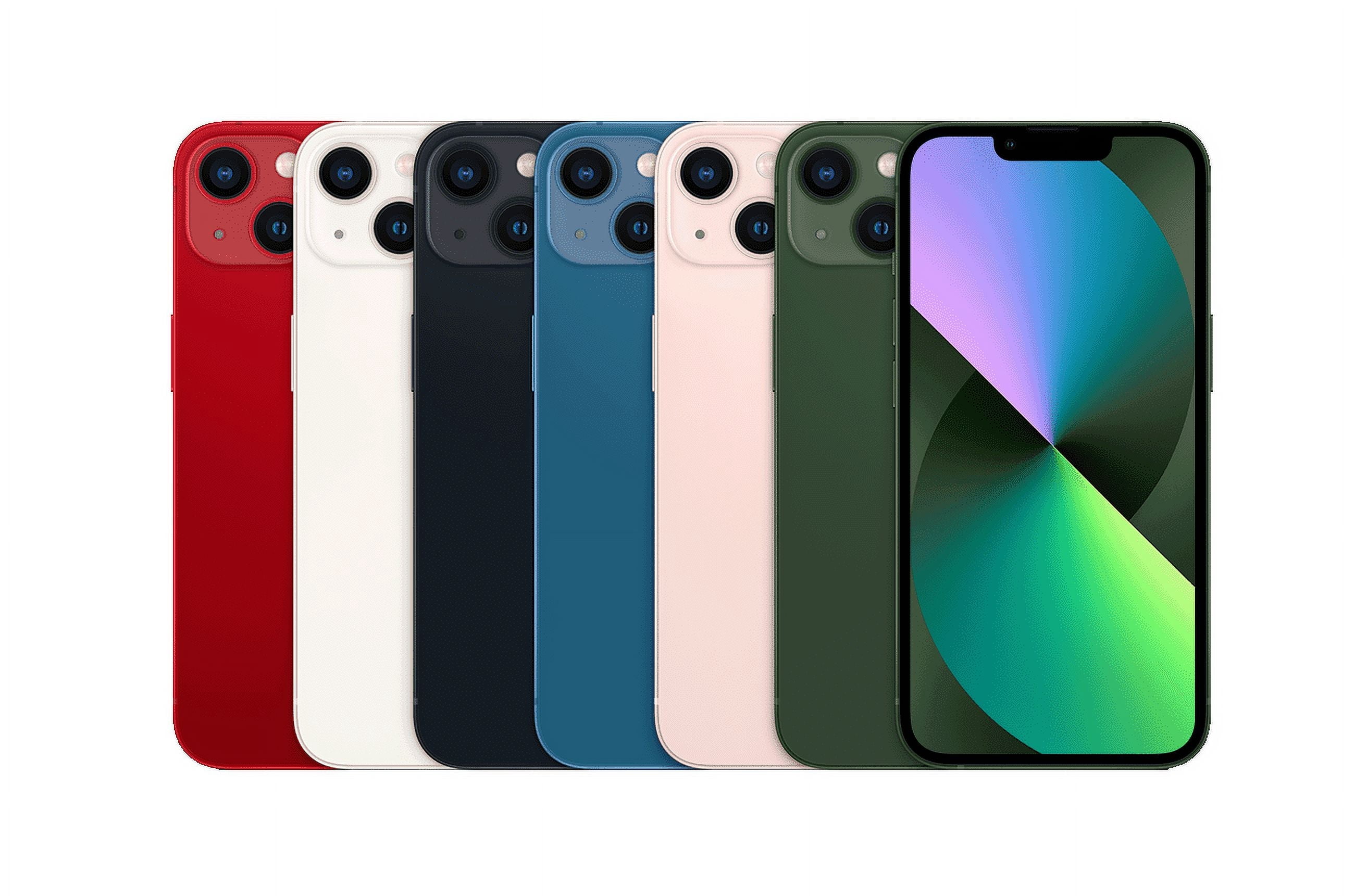 Refurbished Like New Apple iPhone 13 Mini A2481 256GB Red (US Model) - Factory Unlocked Cell Phone