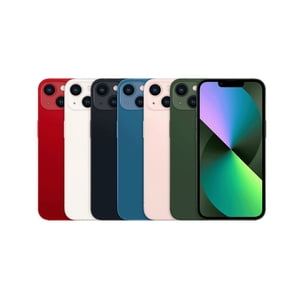Rénové comme neuf Apple iPhone 13 Mini A2481 256GB Rouge (US Modèle) - Téléphone cellulaire non verrouillé d'usine