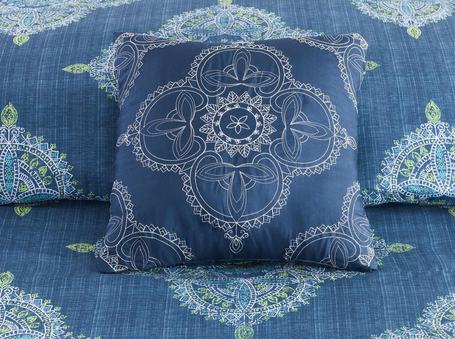 ENSEMBLE DE COUETTE JS DENIM MEDALLION 5PC TG
