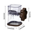 thumbnail image 3 of Oleegame 1PC SALUTUY Manual Nut Chopper Multifunctional Nut Grinder Nut Dry Fruit Cutter And Slicer Chopper Sturdy For Pecans For Hazelnuts For Kitchen Brown, 3 of 9