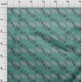 thumbnail image 2 of oneOone Cotton Poplin Fabric Leaves Block Print Fabric BTY 56 Inch Wide, 2 of 4