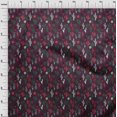 thumbnail image 4 of oneOone Polyester Spandex Wine Fabric Cactus Craft Projects Decor Fabric Printed By The Yard 56 Inch Wide, 4 of 5