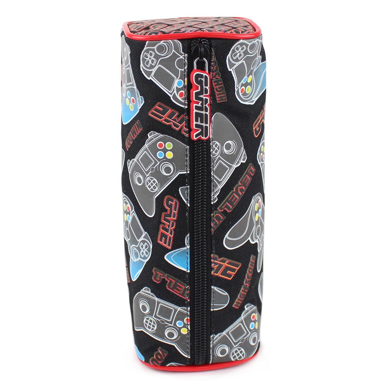 Pen + Gear Pochette à crayons en forme de tonneau pour manette de jeu