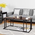 thumbnail image 3 of Gymax Coffee Cocktail Accent End Table Side Sofa Living Room Essentials Furniture, 3 of 10