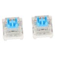 thumbnail image 1 of 10 Pcs Interrupteur de Clavier Mécanique, Interrupteur Bleu DIY Interrupteur de Touche de Remplacement, avec Extracteur d'Arbre + Extracteur de Touche, 1 of 8