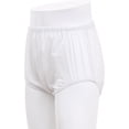 thumbnail image 4 of LNGOOR 2 Pcs Culottes d'Incontinence Imperméables Lavables et Réutilisables Culottes en Plastique Anti-Fuites sous-Vêtements d'Incontinence Couvre-Couche pour Adulte (Blanc Très Grand), 4 of 8