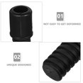 thumbnail image 3 of 2 Pcs Capuchon d'Extrémité de Vadrouille de Nettoyage Poignée de Vadrouille de Rechange Poignée de Poignée de Remplacement pour Tige de Porte-Poussière, 3 of 9