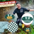 thumbnail image 2 of Mikilon Green Gold Pan Sifting Classifier Mesh Screen Mining Metal Detecting Kit, 2 of 9
