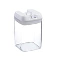 thumbnail image 1 of Cagogo Airtight Food Storage Container, Easy Lock System Kitchen Jar, Transparent Plastic Fresh-Keeping Box for Dry Food and Pantry Organization, Leak-Proof Sealed Container for Flour, Sugar,, 1 of 2
