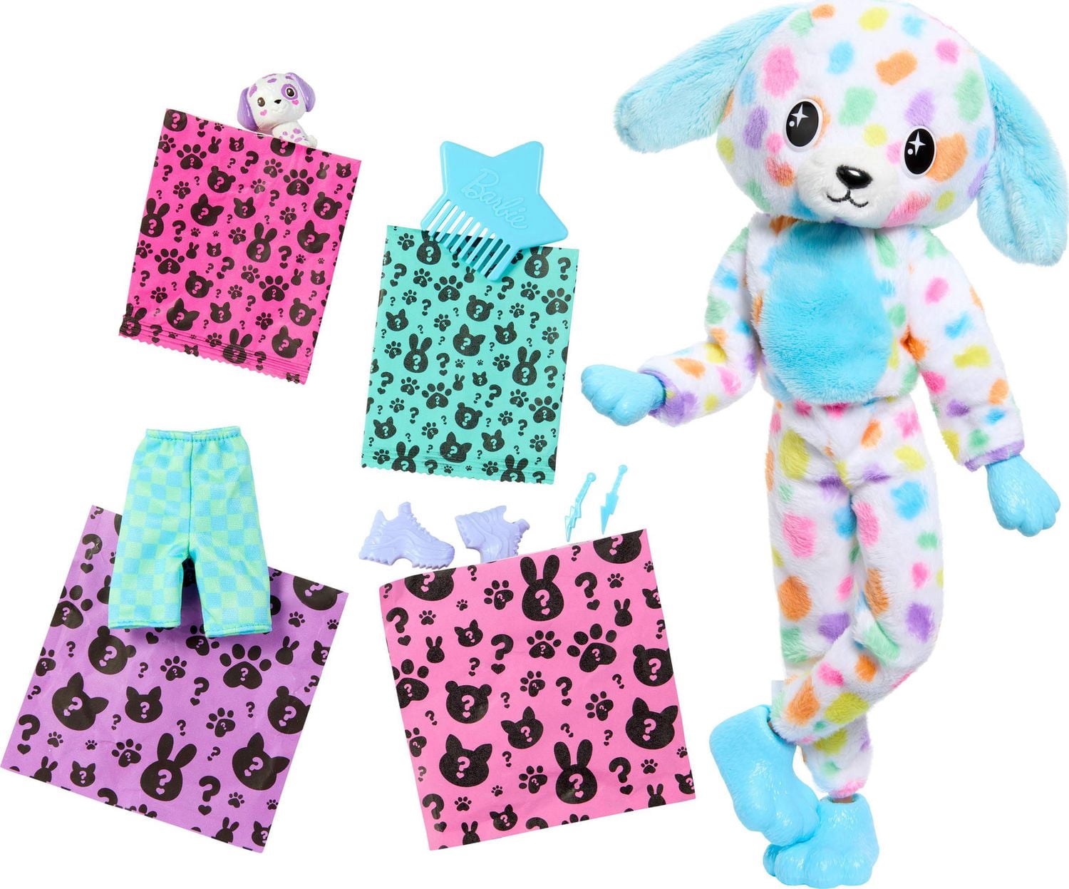 Barbie Cutie Reveal Rêve couleur Poupée et acc. Dalmatien
