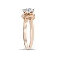 thumbnail image 2 of 1/4 Ct Diamond Promise Engagement Ring 14K Rose Gold, 2 of 4