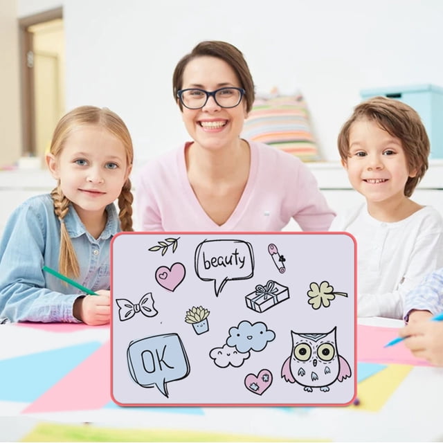 Jubipavy Double-sided Magnetic Writing Board Memo Board Suitable For Office Home Student School Whiteboard