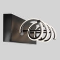 thumbnail image 4 of Artika DNA Modern LED Bathroom Vanity Light Fixture, Black, 4 of 5