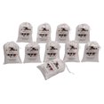 thumbnail image 4 of Darling Souvenir Blanc4 Merci Cadeau de Mariage Fournitures de Fête Personnalisées Pochettes à Cordon Sacs à Cadeaux 15 Pcs, 4 of 5