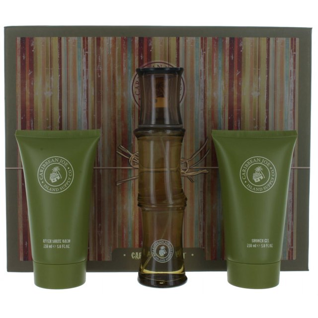 Caribbean Joe for Men SET: EDT 3.4oz + ASB 5oz + SG 5oz
