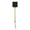 BK, variant on EGNMCR Stick Handle Fly Swatter Fly Swatter Leather Fly Swatter Stick Fly Swatter Household Tools wooden swatter