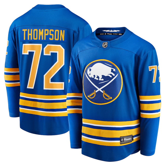 Tage Thompson Buffalo Sabres NHL Fanatics Breakaway Home Jersey, Small