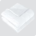 thumbnail image 1 of Bare Home Couverture Pondérée de 25 Lb pour Adultes - 80 Pouces x 87 Pouces - Molleton Minky, Blanc, 1 of 7