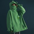thumbnail image 1 of Femmes Coutures en Trois Dimensions Poche Mignon Pull Design Pull-Shirt, 1 of 6