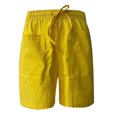 thumbnail image 5 of Leutsin Short de Jogging pour Femmes, Actif, Fuselé, Entraînement, Yoga, Détente, avec Poches, 5 of 5