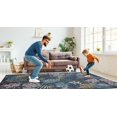 thumbnail image 4 of Tapis d'extérieur lavable Miramar marine & or 7 pi x 9 pi, 4 of 9