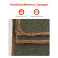 thumbnail image 4 of KFFKFF Wool camping Blanket, Large Warm Stadium Blanket, Waterproof and Windproof, Flame Retardant, Ideal for Outdoor Use and Picnics, 4 of 9