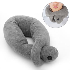 Oreiller de massage Shiatsu Oreil sans fil Cou Massage Oreillant Massage Électrique Oreillon Cou Vibrant Cou Masser Oreillasse Relievez l'oreiller stressé, Oreill de massage,