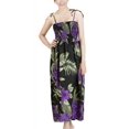 thumbnail image 1 of Favant Robe Tube Longue Hawaïenne à Smocks à Motif Floral pour Femme, 1 of 2