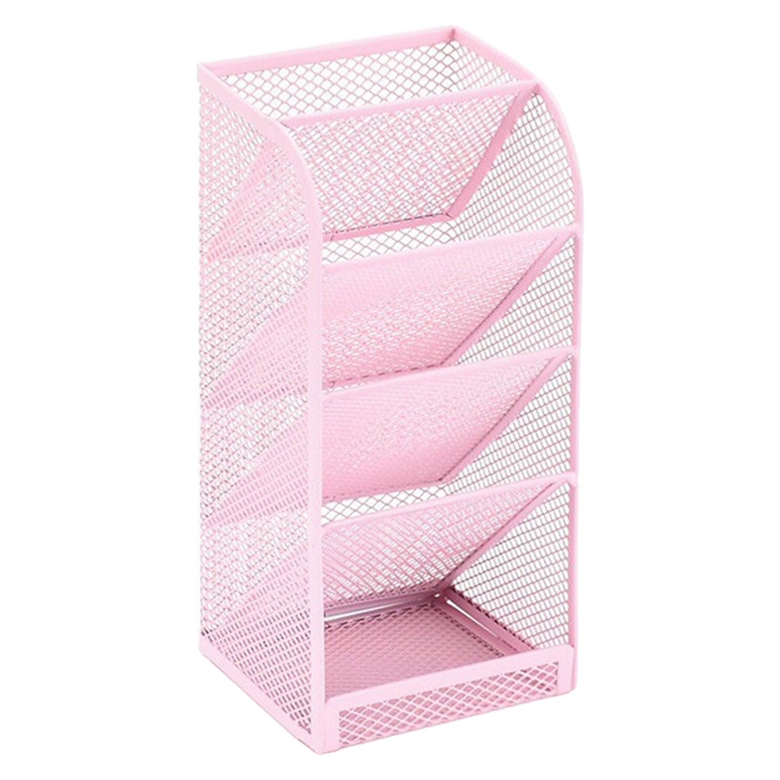 Mesh Desk Organizer, Slanted Pen Holder D for Desk and Office Organization, By TINGXIN