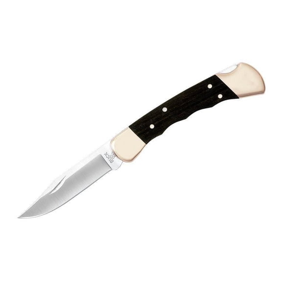 Buck Knives - Folding Hunter Finger Grooved Knife, Hunting Knife, Heavy-Duty Steel Knife, Design for Canadian Hunting Adventure, Bushcraft Knife, Stainless Steel Blade Knife